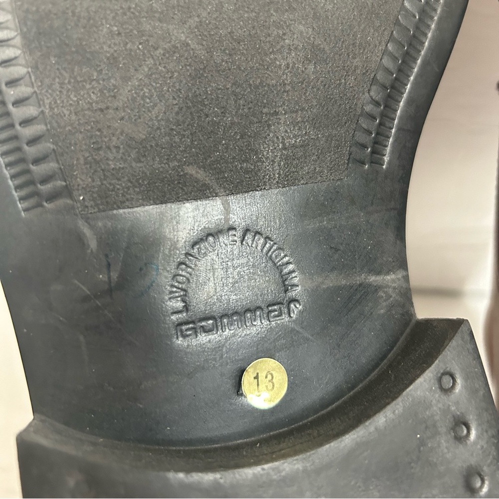 Men’s Coach Bowie Black Leather Oxford Shoes Sz 13 - Picture 10 of 12